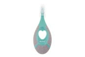 Baby Udstyr - Akuku First toothbrush 0-2y mint/grey - A0157