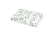 Baby Udstyr - Akuku PEVA Changing mat 55 x 70 cm GREY-MINT OWLS - A0258