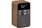 DAB, netværks- og clockradio - Sangean DDR-8 DAB+/FM-RDS/Bluetooth Radio Vintage Walnut - DAB+/FM - Mono - Valnød - A500551