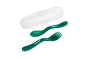 Baby Udstyr - Akuku Cutlery set in case dark green - A0074