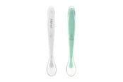Baby Udstyr - Akuku Soft silicone spoon WHITE - A0417