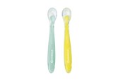 Baby Udstyr - Badabulle Silicone spoon - set of x2 - B005413