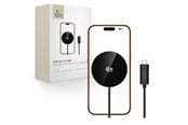 Mobil - Adaptere & Opladere - Tech-Protect  A50 MagSafe 25W QI2.2 Wireless Charger - Black - 5906302339396