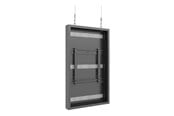 Vægbeslag, AV-Beslag & AV-Møbler - Multibrackets M Pro Series enclosure - low profile - for LCD display - medium - black - Maks 50 kg - Maks størrelse 49" - 7340234813902