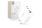 Mobil - Adaptere & Opladere - Tech-Protect NC240W-GaN 4-Ports 240W AC Charger - White - 5906302352371