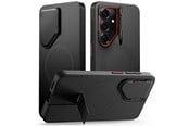 Mobil - Covers & Cases - Tech-Protect Kevlar Aura MagSafe Case for Samsung Galaxy S26 - Black & Orange - 5906302352401