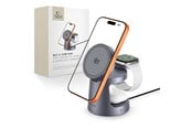 Mobil - Adaptere & Opladere - Tech-Protect Wireless charger  QI2.2-25W-A48 3in1 magnetic - navy blue - 5906302352531