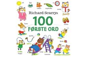Børnebøger - Richard Scarrys 100 første ord - Børnebog - Papbog - 9788702454710