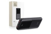 Powerbank - Tech-Protect Powerbank PB01 10000mAh 22.5W - Black Powerbank - Sort - 10000 mAh - 5906302380480
