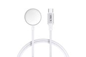 USB kabel - Tech-Protect UltraBoost USB-C Inductive Charger for Apple Watch 1m - White - 5906302360086