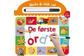 Børnebøger - Skriv og visk ud – De første ord - Børnebog - Papbog - 9788741533346