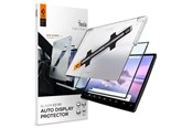 Tablet - Andet Tilbehør - Spigen Glas.tR EZ Fit Tempered Glass for Tesla Model X 2022 / Model S 2021 - Black - 22767-0