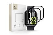 Mobil - Beskyttelsesglas - Tech-Protect Glass Flex+ 2-pack Hybrid Glass for Xiaomi Redmi Watch 5 - Black - 5906302361809