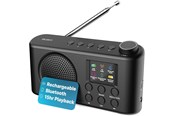 DAB, netværks- og clockradio - Majority Orwell Pro 2026 Portable DAB Radio - Black - 1000003165