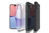 Mobil - Covers & Cases - Spigen Crystal Hybrid iPhone 15 Plus Case - Clear Blue - Spigen Crystal Hybrid, navy blue - iPhone 15 Plus