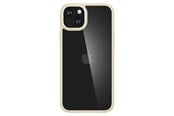 Mobil - Covers & Cases - Spigen Crystal Hybrid iPhone 15 Plus Case - Transparent Beige - Spigen Crystal Hybrid, sand beige - iPhone 15 Plus