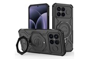 Mobil - Covers & Cases - Tech-Protect TacticStand MagSafe Case for Xiaomi Poco F8 Ultra - Black - 5906302352722
