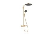 Brus og monteringstilbehør - Hansgrohe Raindance Alive S Puro brusesæt 300 1jet EcoSmart m/termostat børstet bronze PVD - 24593140
