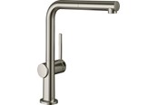 Blandingsbatterier og armaturer - Hansgrohe Talis M54 køkkenarmatur 270 1jet med udtæk steel - 72808800