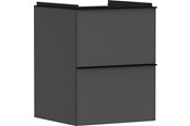 Brus og monteringstilbehør - Hansgrohe Xelu Q vaskeskab 480/475 2sk mat diamantgrå - 54020670