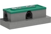 Afløb - Hansgrohe uBox Universal Indbygningsdel til linjeafløb Ø50 mm standardinstallation - 01001180