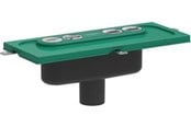 Afløb - Hansgrohe uBox Universal indbygningsdel til linjeafløb Ø50 mm lodret installation - 01002180