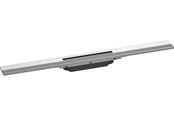 Afløb - Hansgrohe RainDrain Flex kappesæt til flise bruseafløb 700 mm fri mont./kan afkortes børstet rustfri - 56043800