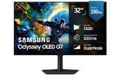 Skærm - 32" Samsung Odyssey OLED G7 G73SH 4K UHD 165Hz / FHD 330Hz - LS32HG732SUXEN