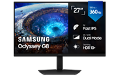 Skærm - 27" Samsung Odyssey G8 G80HF 5K 180Hz / QHD 360Hz - LS27HG806EFXEN