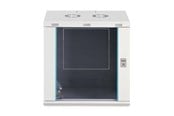 Rack skabe - DIGITUS DN-37108 - 12U Wall-Mounted Cabinet | 600x450mm | Glass Door | Unmounted - DN-37108