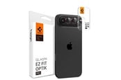 Mobil - Beskyttelsesglas - Spigen Optik Pro L-Series 2-pack iPhone Air Lens Glass - Black and Red - 27980-0