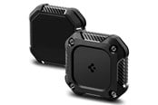 Mobil - Andet Tilbehør - Spigen Tough Armor Case for AirTag 1/2 - Black - 28685-0