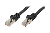 Netværkskabel - shiverpeaks BASIC-S patch cable - 10 m - black - Sort - 10m - BS75520-S