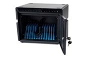 Vægbeslag, AV-Beslag & AV-Møbler - Deltaco cabinet unit - for 10 tablets / mobile phones - black - Maks - Maks størrelse - DPS-0301
