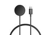 Mobil - Adaptere & Opladere - Tech-Protect MC03 UltraBoost Inductive Charger for Samsung Galaxy Watch USB-C 100cm - Black - 5906302361403