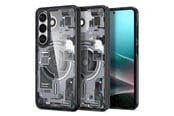 Mobil - Covers & Cases - Spigen Ultra Hybrid Mag MagSafe Case for Samsung Galaxy S26+ Zero One - Clear Black - ACS10711