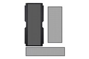 Kabinet Tilbehør - Lian Li LAN3-1X - system cabinet dust filter kit - LAN3-1X