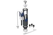 Toiletter, sæder, bideter og reservedele - Ifö type 240-333 skyllegarniture dobbeltskyl 1/2" til Cera toilet med udvendig cisterne - 245.754.00.1