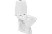 Toiletter, sæder, bideter og reservedele - Ifö Spira Rimfree gulvstående toilet universallås til limning - 626200031010