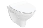 Toiletter, sæder, bideter og reservedele - Ifö Spira Classic toilet væghængt Rimfree inklusiv sæde m/låg hvid - 503.088.00.1