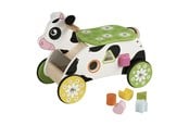 Trælegetøj - Primi Passi - Wooden Shape and Walker Cow - PP1043