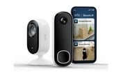 Netværkskamera - Arlo Essential 3 - Essential Home Security kit - network surveillance camera - with Essential 3 Indoor Security Camera - BUN3080-3070EUS