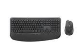 Tastatur - Logitech Signature Comfort Plus Combo MK880 for Business (Graphite) - Tastatur & Mus sæt - Amerikansk engelsk - Grå - 920-014051