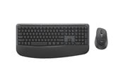 Tastatur - Logitech Signature Comfort Plus Combo MK880 for Business - Tastatur & Mus sæt - Engelsk - Grå - 920-014051