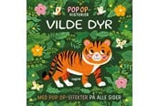 Børnebøger - Pop-op historier - Vilde dyr - Børnebog - Papbog - 9788776392239