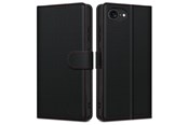 Mobil - Covers & Cases - Tech-Protect Wallet Case for iPhone 16e / 17e - Black - 5906302362622