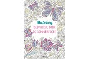 Hobby - Malebog: Blomster bier og sommerfugle - Hobby - paperback - 9788775377848