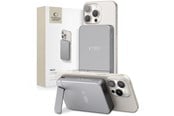 Powerbank - Tech-Protect PB14 LifeMag MagSafe 10000 mAh - Grey Powerbank - Grå - 10000 mAh - 5906302362905