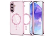 Mobil - Covers & Cases - Tech-Protect  MagFlex MagSafe Case for Samsung Galaxy A56 5G - Clear Pink - 5906302363131
