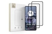 Mobil - Covers & Cases - Tech-Protect Glass Fit+ 2-pack Motorola Moto G86 5G / G86 5G Power Tempered Glass - Black - 5906302363254